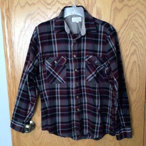 South Channel - Men's Plaid shirt Blue, Gray, Red, White